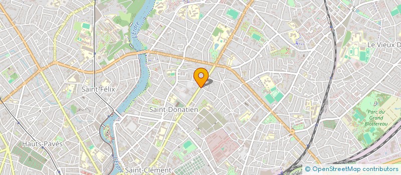 localisation de l'entreprise J.F.A à NANTES