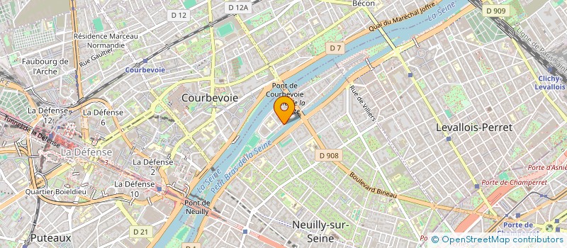 localisation de l'entreprise J.F.C.G. à NEUILLY-SUR-SEINE