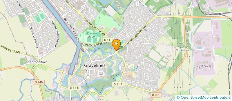 localisation de l'entreprise J F C R 2 à GRAVELINES