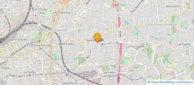 localisation de l'entreprise J.F.C SAUSSE à MARSEILLE