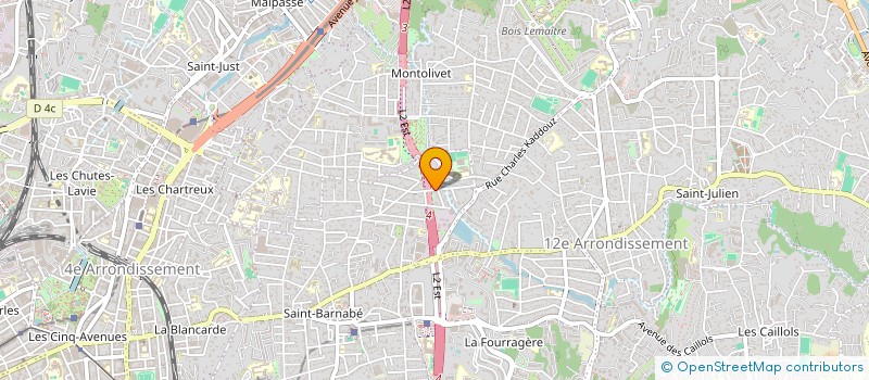localisation de l'entreprise J-F. CONSULTANT à MARSEILLE