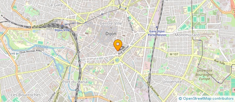 localisation de l'entreprise J.F.D à DIJON