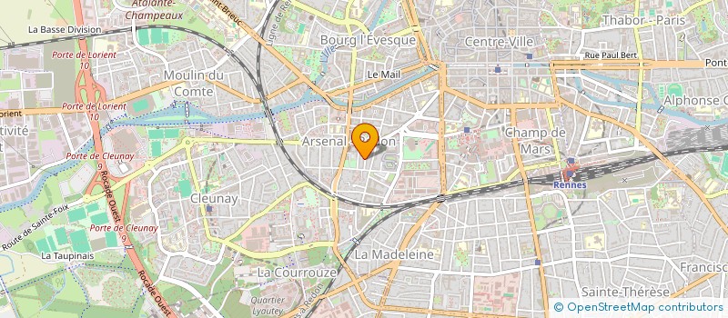 localisation de l'entreprise J F D à RENNES