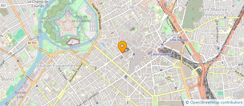 localisation de l'entreprise J&F FOOD SAS à LILLE