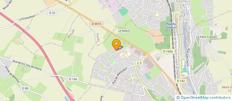 localisation de l'entreprise J.F.I  BARENTIN