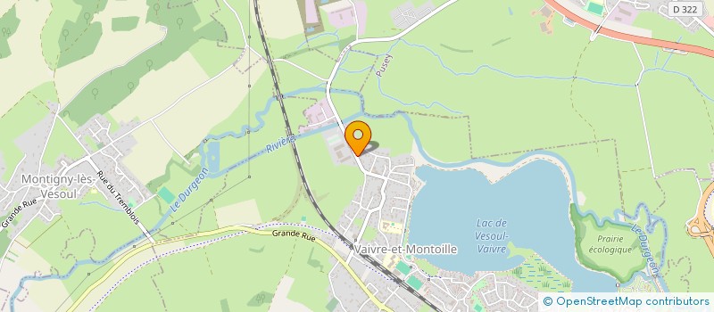 localisation de l'entreprise J.F IMMO à VAIVRE-ET-MONTOILLE