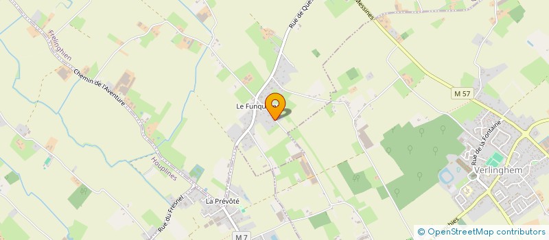 localisation de l'entreprise J F K ( JEAN FRANCOIS KUC)  FRELINGHIEN