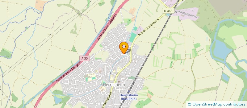 localisation de l'entreprise J&F KOALYS  HERRLISHEIM