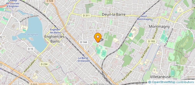 localisation de l'entreprise J.F.L. PARIS à DEUIL-LA-BARRE
