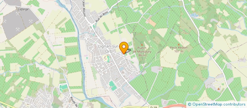 localisation de l'entreprise J F M  MARAUSSAN