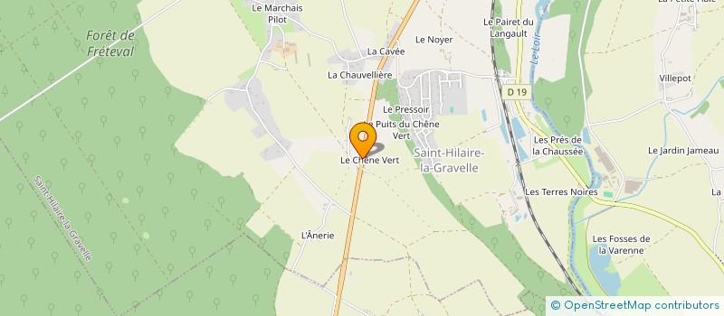 localisation de l'entreprise J.F. MAINTENANCE  SAINT-HILAIRE-LA-GRAVELLE