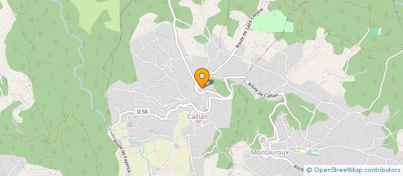 localisation de l'entreprise J-F - PALENQUE  CALLIAN