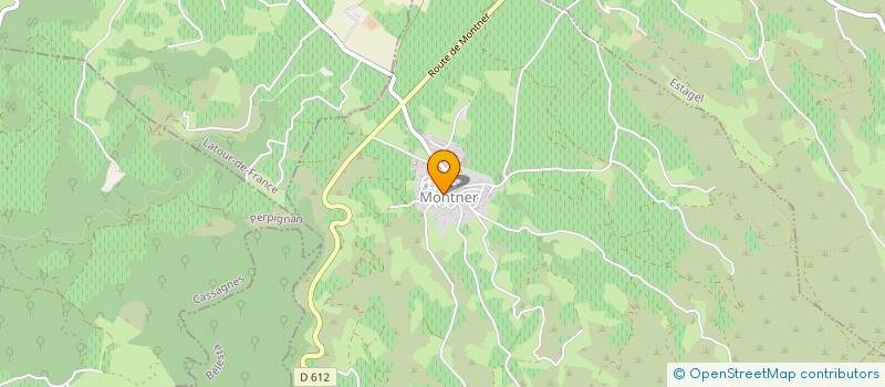 localisation de l'entreprise J.F. RODAS  CARAMANY