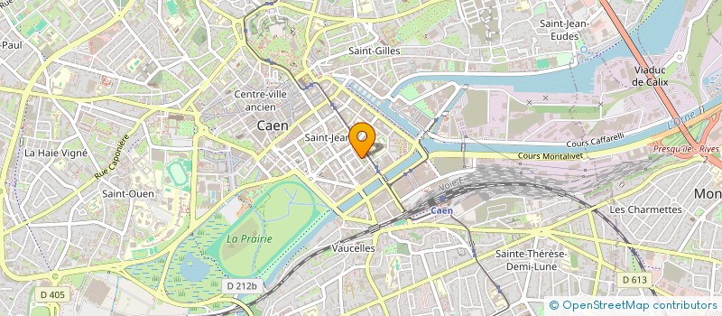 localisation de l'entreprise J-F SERRES CONSEIL à CAEN