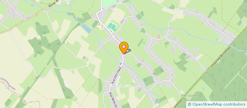 localisation de l'entreprise J.F. SOUFFLET  GOMMEGNIES