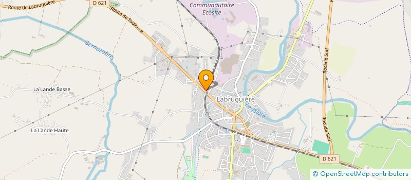 localisation de l'entreprise J FACTORY  LABRUGUIERE