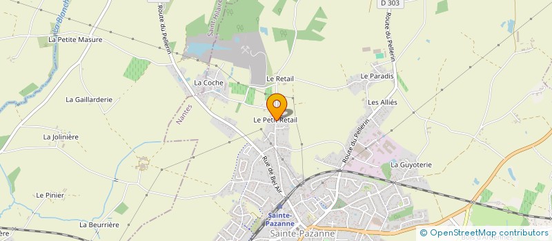 localisation de l'entreprise J'FAMILY à SAINTE-PAZANNE