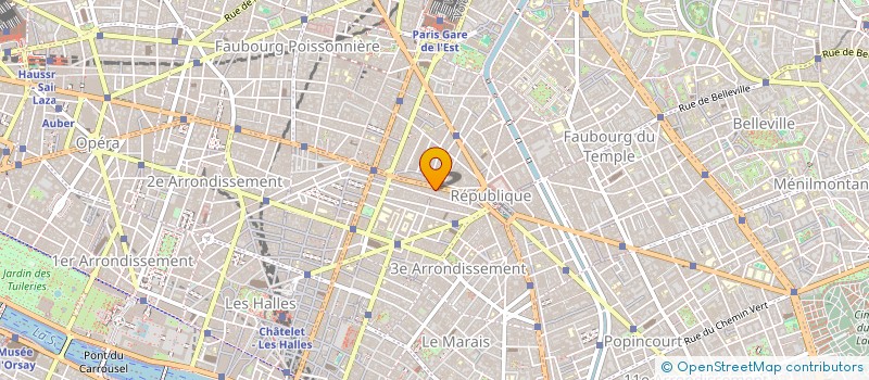 localisation de l'entreprise J FARIA à PARIS