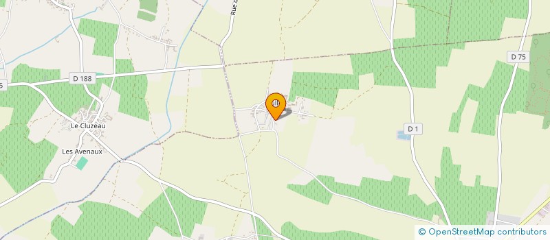 localisation de l'entreprise J FAVRAUD ET CIE à MERIGNAC