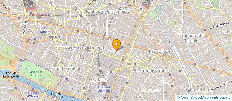 localisation de l'entreprise J. FORESTIER ET COMPAGNIE à PARIS