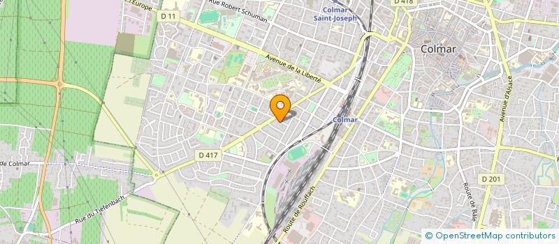 localisation de l'entreprise J G 88  COLMAR