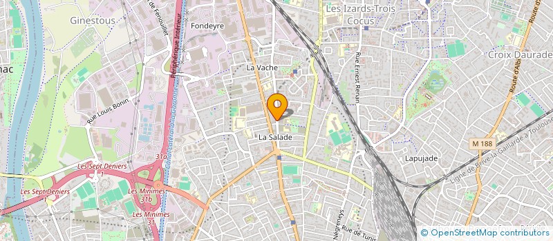 localisation de l'entreprise J&G BAT SERVICES  TOULOUSE