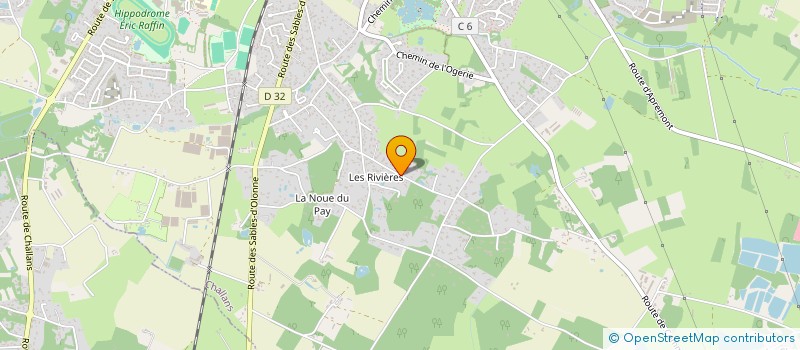 localisation de l'entreprise J&G CARRELAGE à CHALLANS