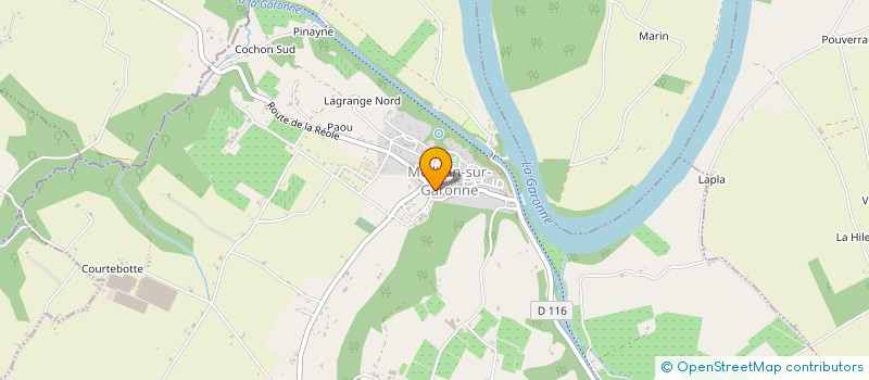 localisation de l'entreprise J.G. DE MEILHAN  MEILHAN-SUR-GARONNE