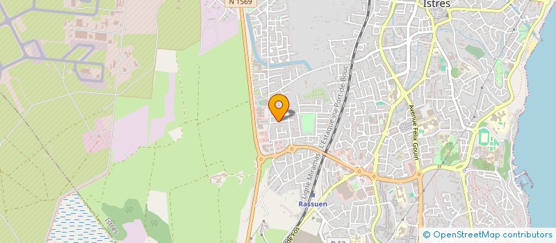 localisation de l'entreprise J G GROUP à ISTRES