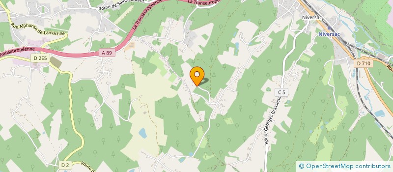 localisation de l'entreprise J.G INVESTISSEMENTS  CHAMPCEVINEL