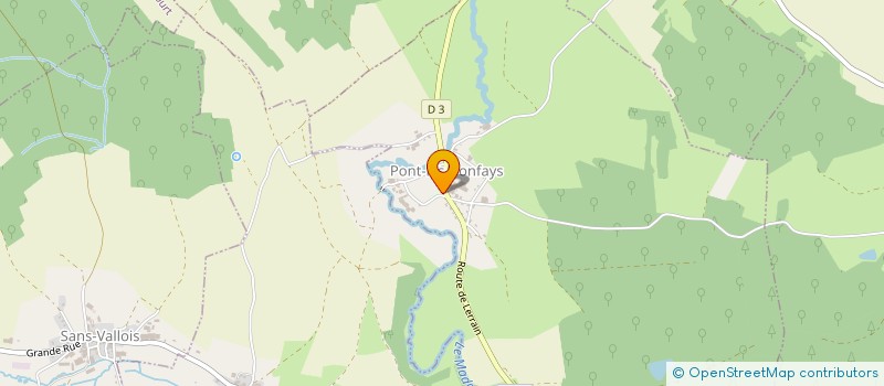 localisation de l'entreprise J G L DU MADON  LERRAIN