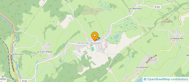 localisation de l'entreprise J G P  FORT-DU-PLASNE