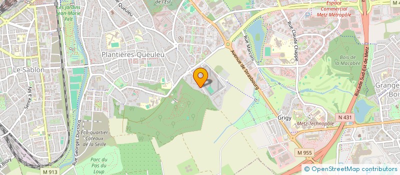 localisation de l'entreprise J&G PATRIMOINE  METZ