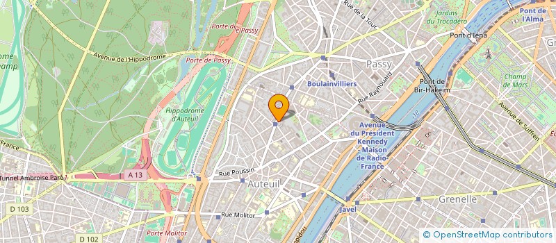 localisation de l'entreprise J.G PRESTIGE  PARIS