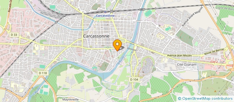 localisation de l'entreprise J-GE EVENTS  CARCASSONNE