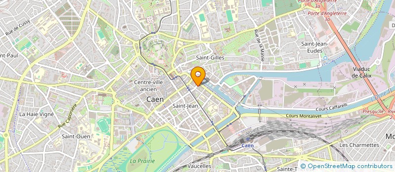 localisation de l'entreprise J H à CAEN
