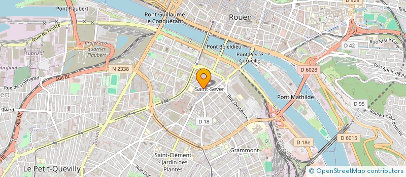 localisation de l'entreprise J H A M  ROUEN