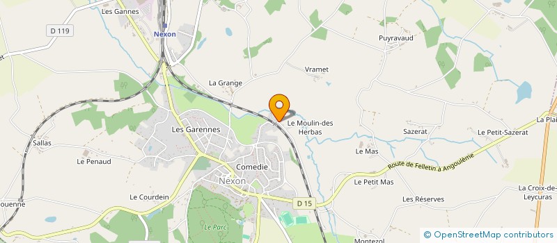 localisation de l'entreprise J.H.C BATIMENT à SAINT JEAN LIGOURE
