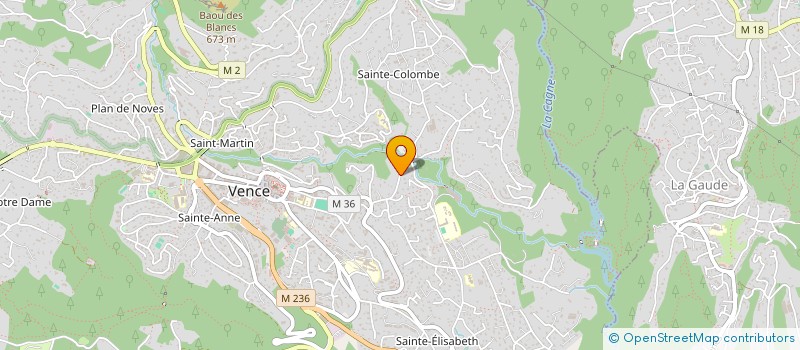 localisation de l'entreprise J.H. DIFFUSION  VENCE