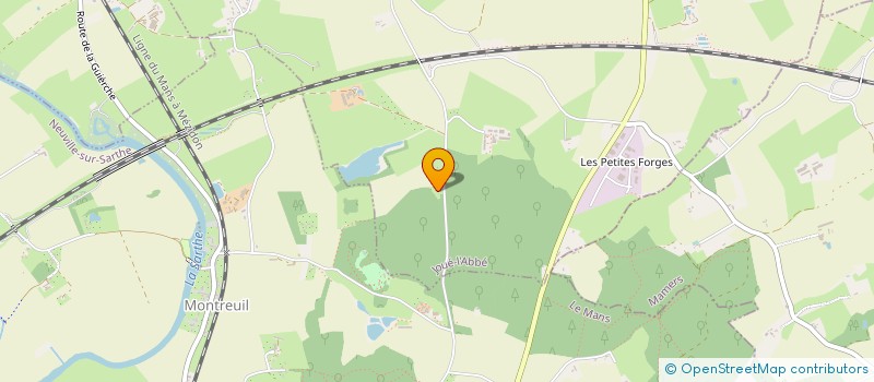 localisation de l'entreprise J&H DRIVE  JOUE L ABBE