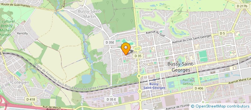 localisation de l'entreprise J.H.I  BUSSY-SAINT-GEORGES