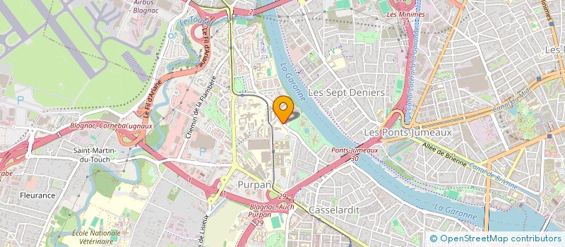 localisation de l'entreprise J&H PROPERTIES à TOULOUSE