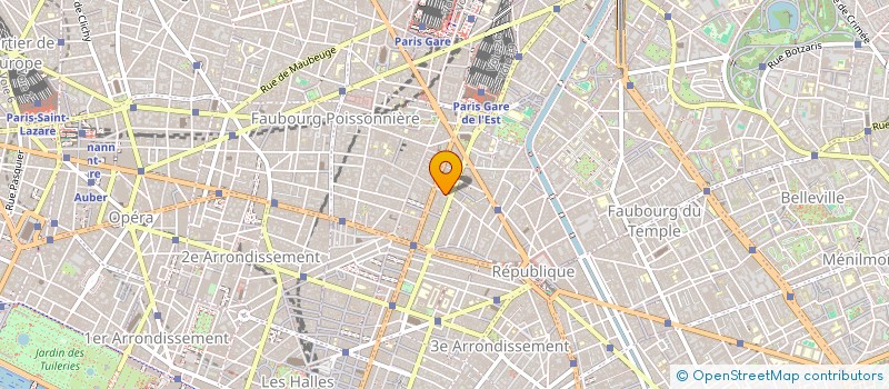 localisation de l'entreprise J.H.S.  PARIS