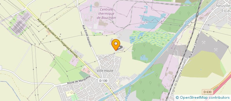 localisation de l'entreprise J-HABITAT à BOUCHAIN