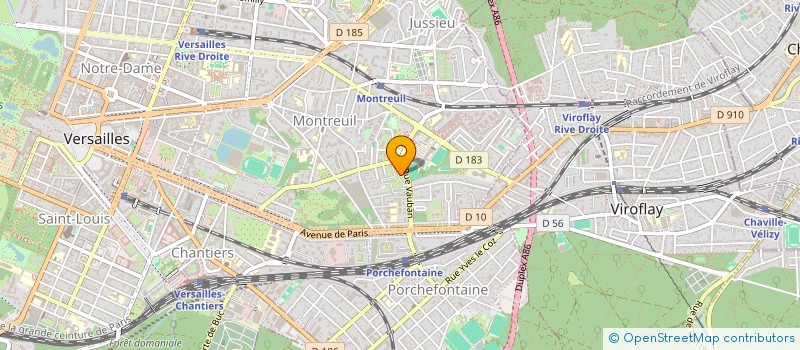 localisation de l'entreprise J'HALLUCINE...MAIS POURQUOI PAS. à VERSAILLES
