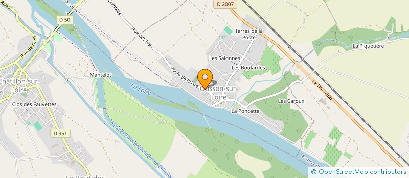 localisation de l'entreprise J HANDZISCH à OUZOUER-SUR-TREZEE