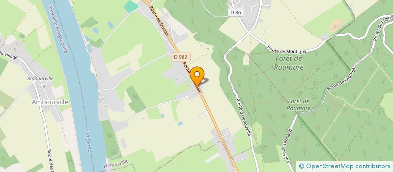 localisation de l'entreprise J.I.B.S  HENOUVILLE