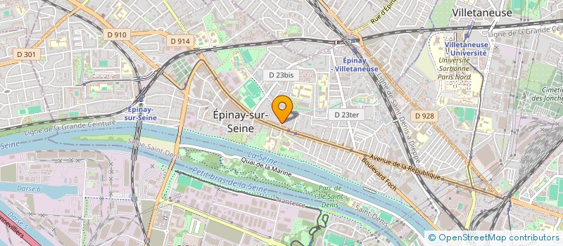 localisation de l'entreprise J.I.D à EPINAY-SUR-SEINE