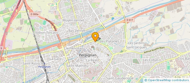 localisation de l'entreprise J.I.L à PERPIGNAN