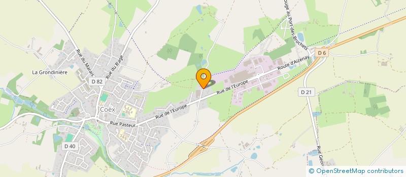 localisation de l'entreprise J.I.P. HOLDING  COEX